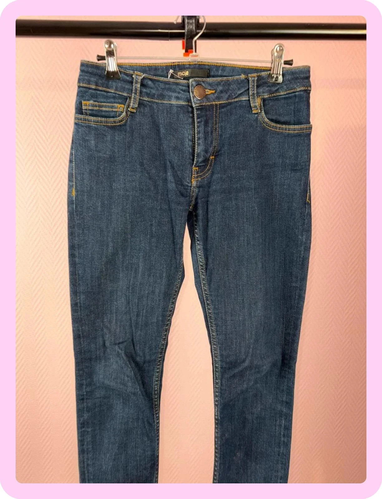 Jeans femme Maje taille 34 propre – photo 4